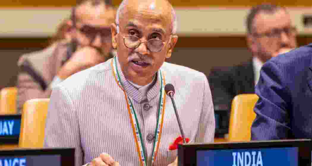 Permanent Representative of India to the UN Parvathaneni Harish (File Photo: PTI) Permanent Representative of India to the UN Parvathaneni Harish (File Photo: PTI)