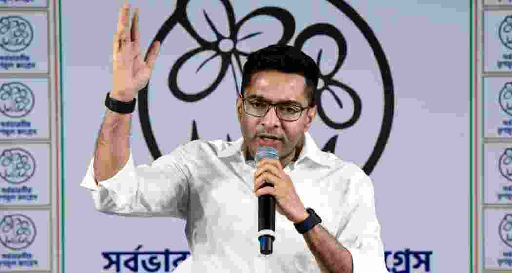 Trinamool Congress (TMC) leader Abhishek Banerjee. (File photo) Trinamool Congress (TMC) leader Abhishek Banerjee. (File photo)