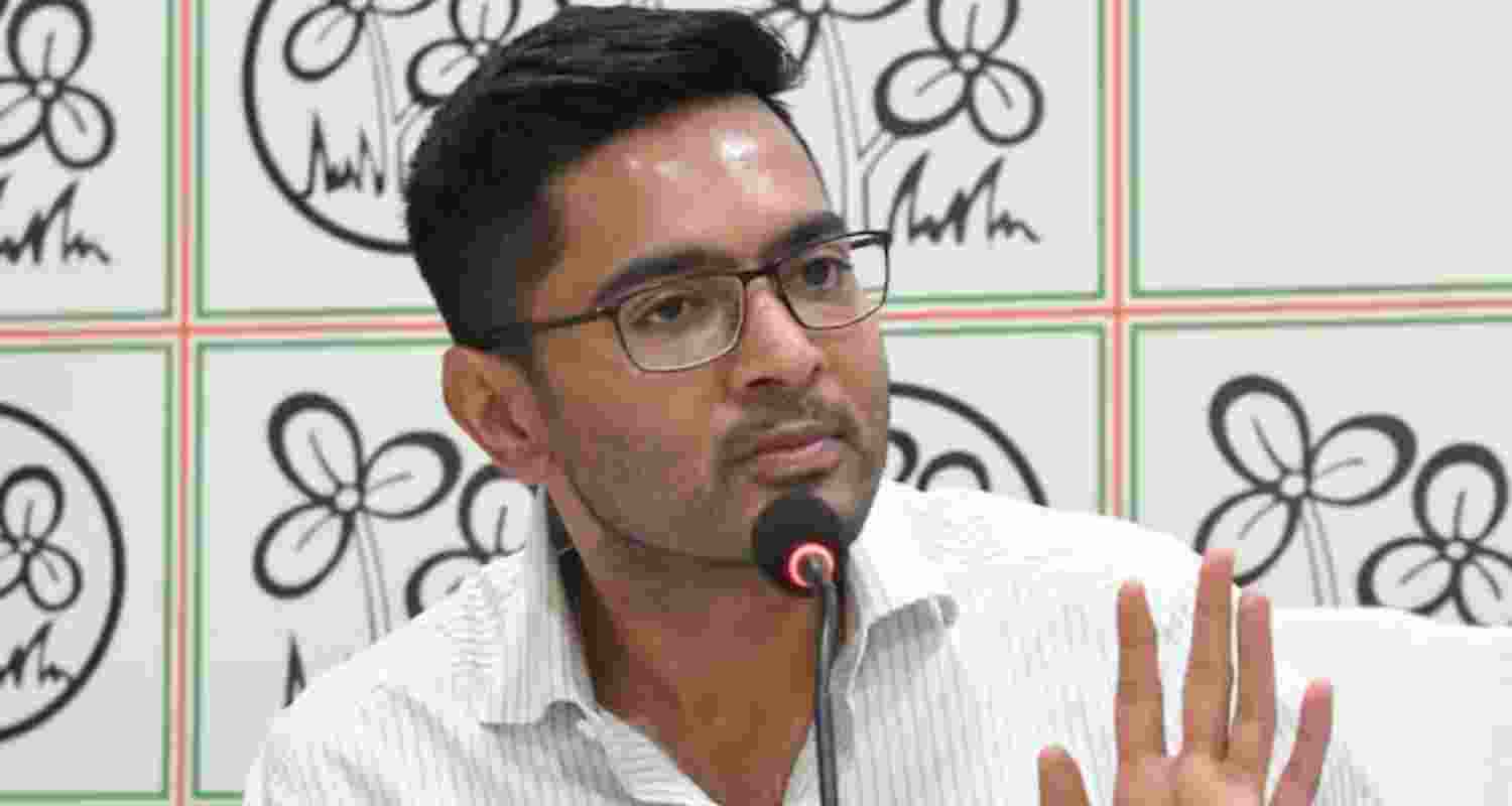 General Secretary of the Trinamool Congress (TMC) Abhishek Banerjee. General Secretary of the Trinamool Congress (TMC) Abhishek Banerjee.