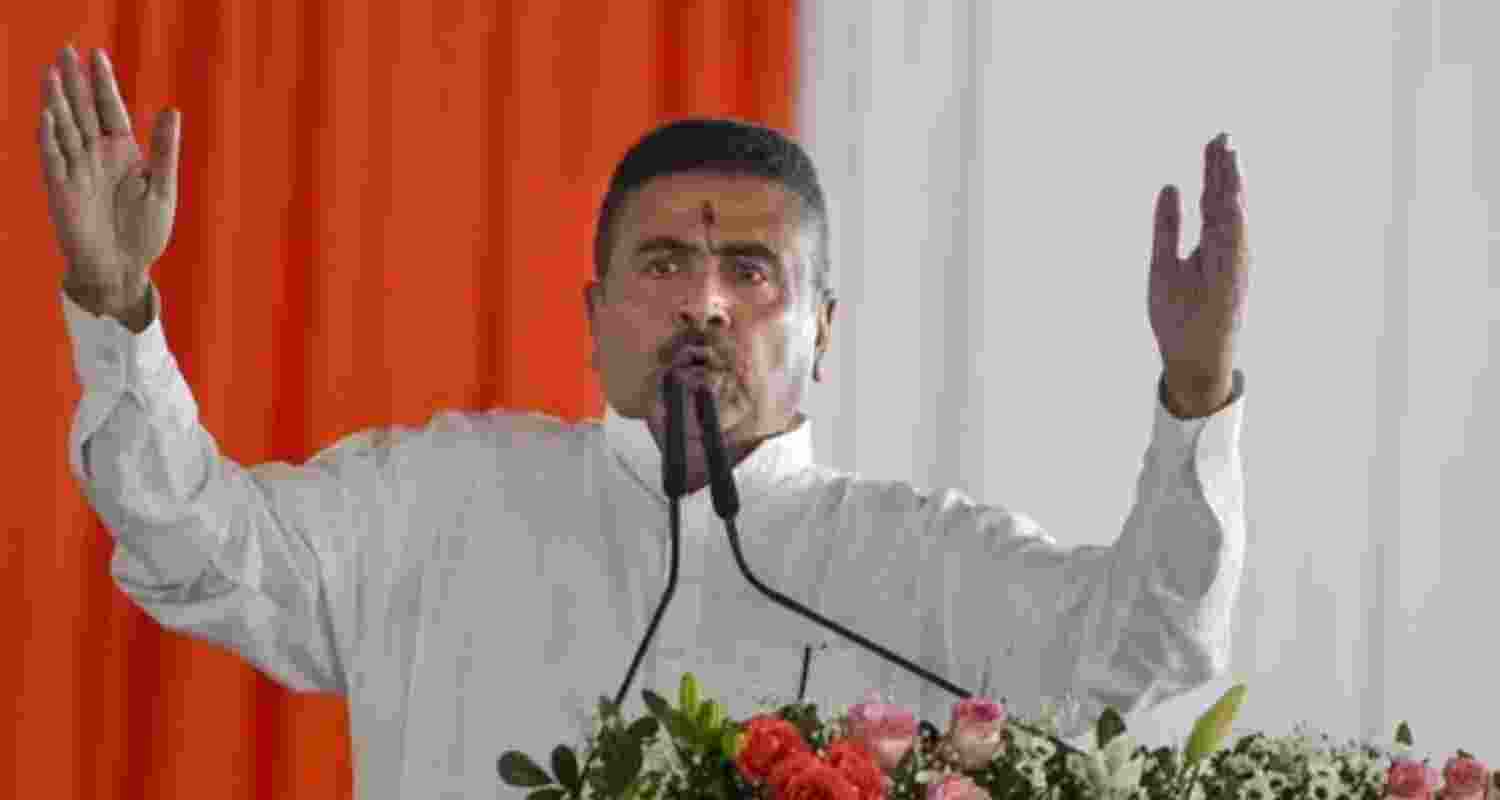 West Bengal Chief Minister Suvendu Adhikari - file image. West Bengal Chief Minister Suvendu Adhikari - file image.