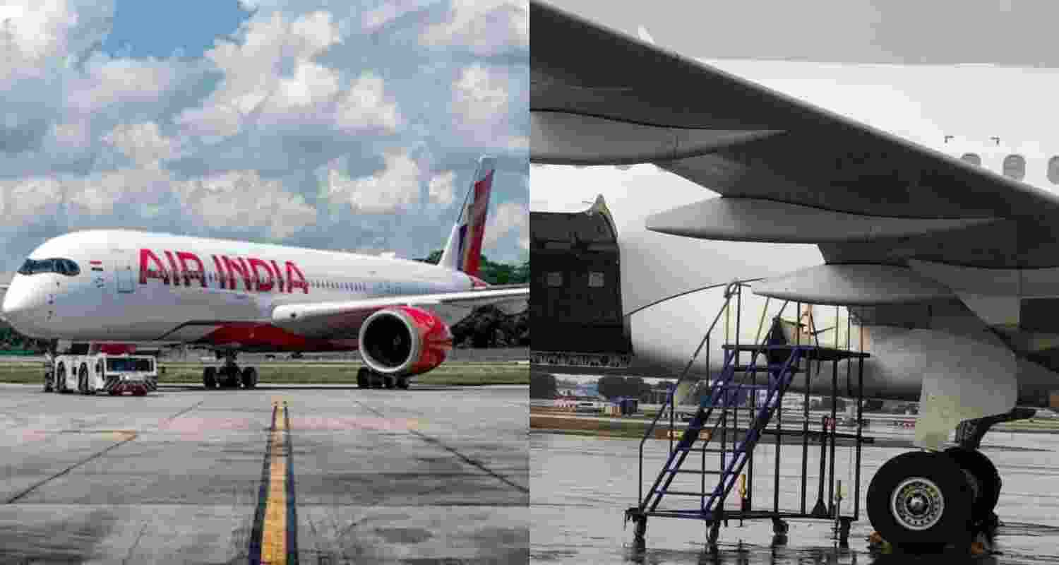 The incident occurred at 4.40 pm during a spell of rain and gusty winds that swept through the capital on Sunday afternoon, disrupting airport operations and affecting flight schedules. The incident occurred at 4.40 pm during a spell of rain and gusty winds that swept through the capital on Sunday afternoon, disrupting airport operations and affecting flight schedules.