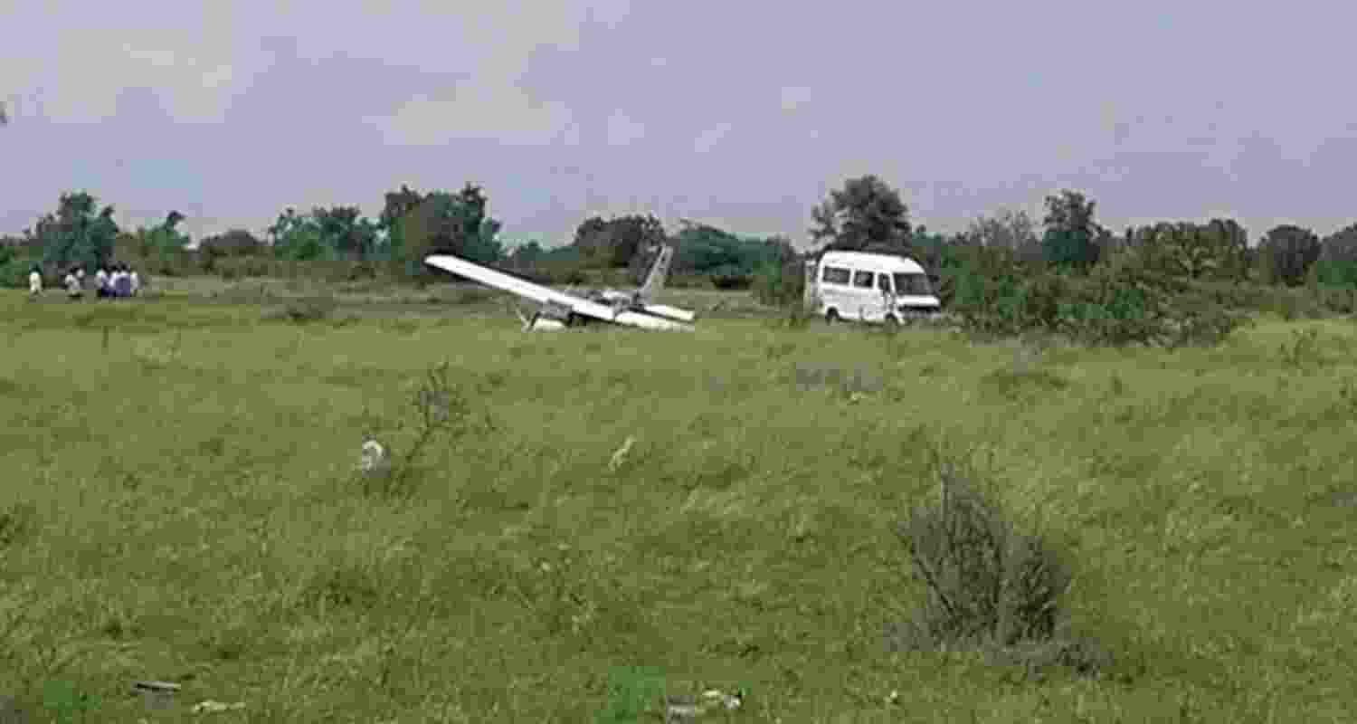 Trainee aircraft crashes in Maharashtra's Baramati Trainee aircraft crashes in Maharashtra's Baramati