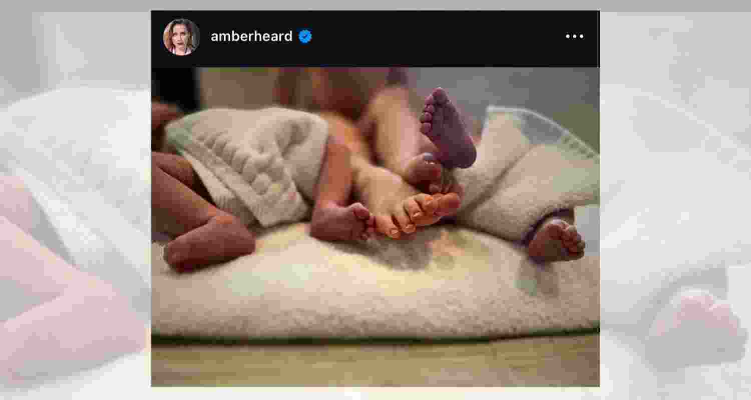 Amber Heard announces birth of twins Amber Heard announces birth of twins