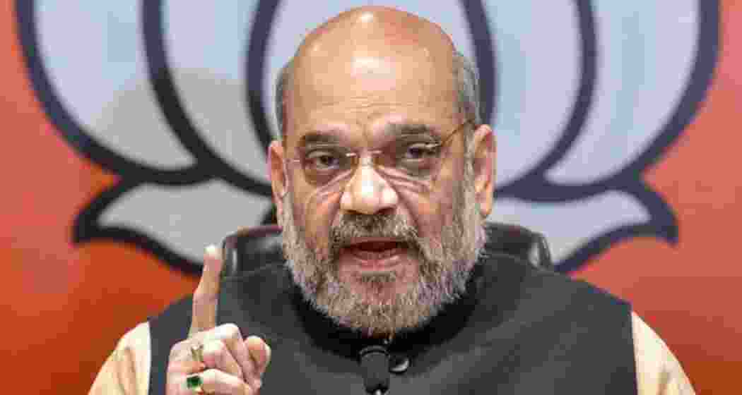 Union Home Minister Amit Shah. (File photo) Union Home Minister Amit Shah. (File photo)