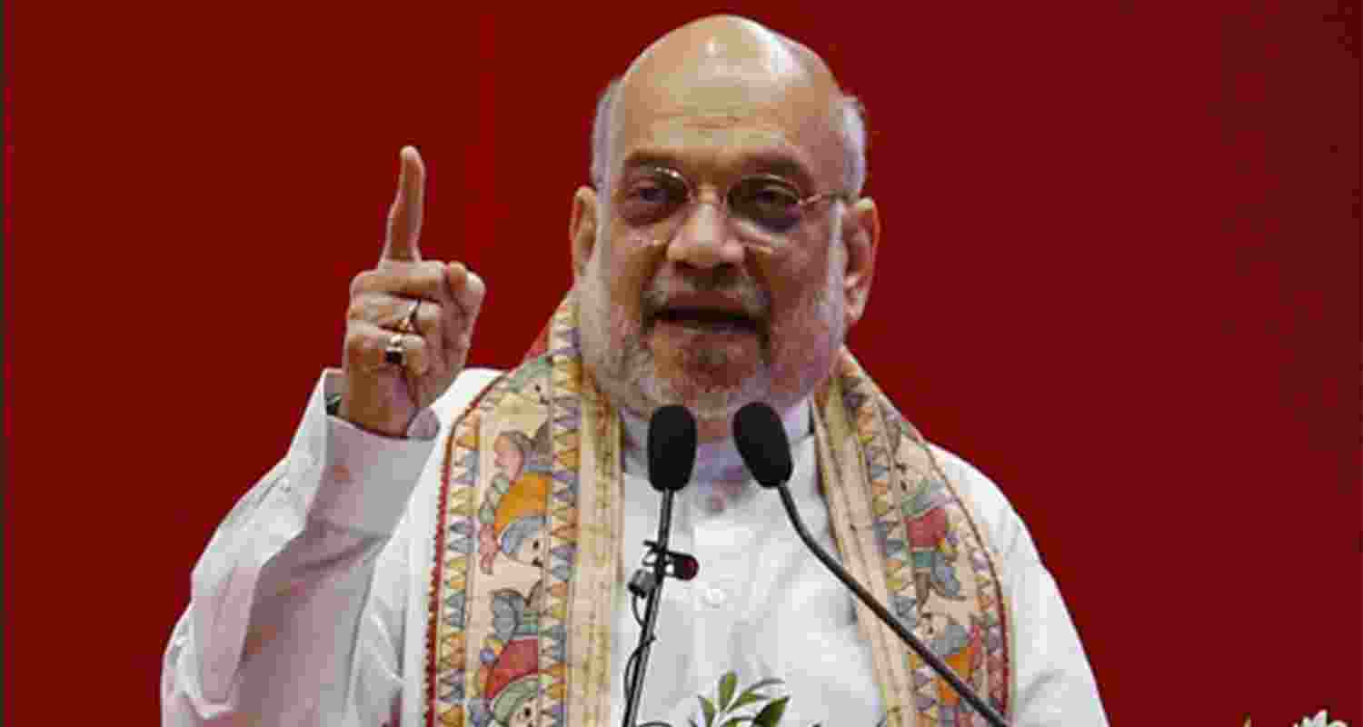 Union Home Minister Amit Shah. Union Home Minister Amit Shah.