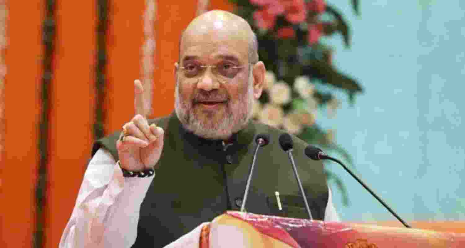 Union Home Minister Amit Shah - file image. Union Home Minister Amit Shah - file image.
