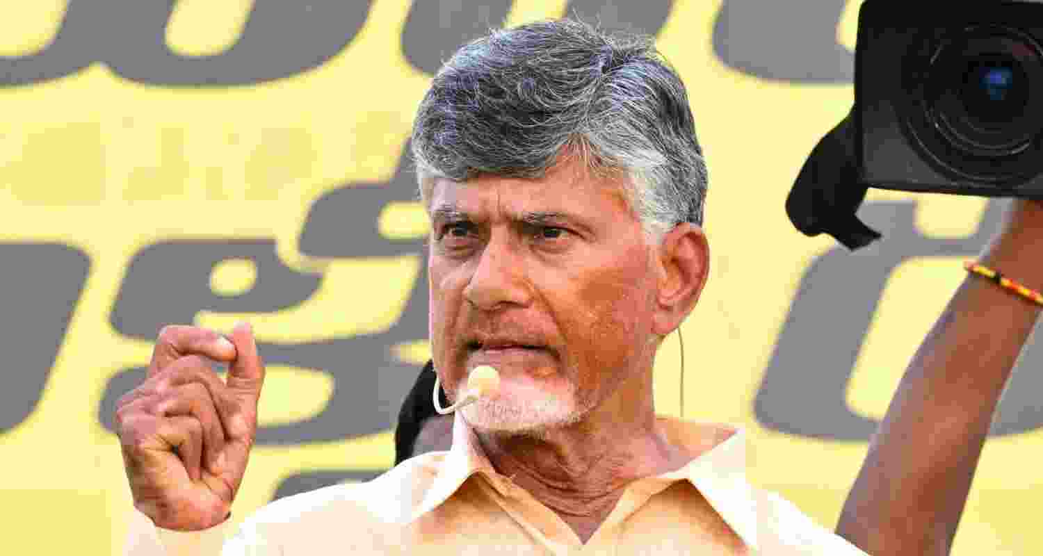 Andhra Pradesh Chief Minister N Chandrababu Naidu - file image. Andhra Pradesh Chief Minister N Chandrababu Naidu - file image.