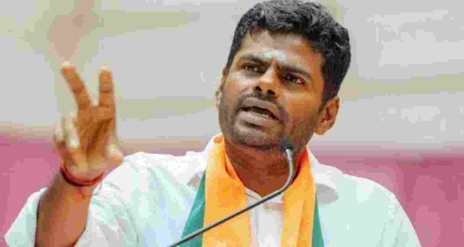 Former chief of the Bharatiya Janata Party of Tamil Nadu K Annamalai. Former chief of the Bharatiya Janata Party of Tamil Nadu K Annamalai.
