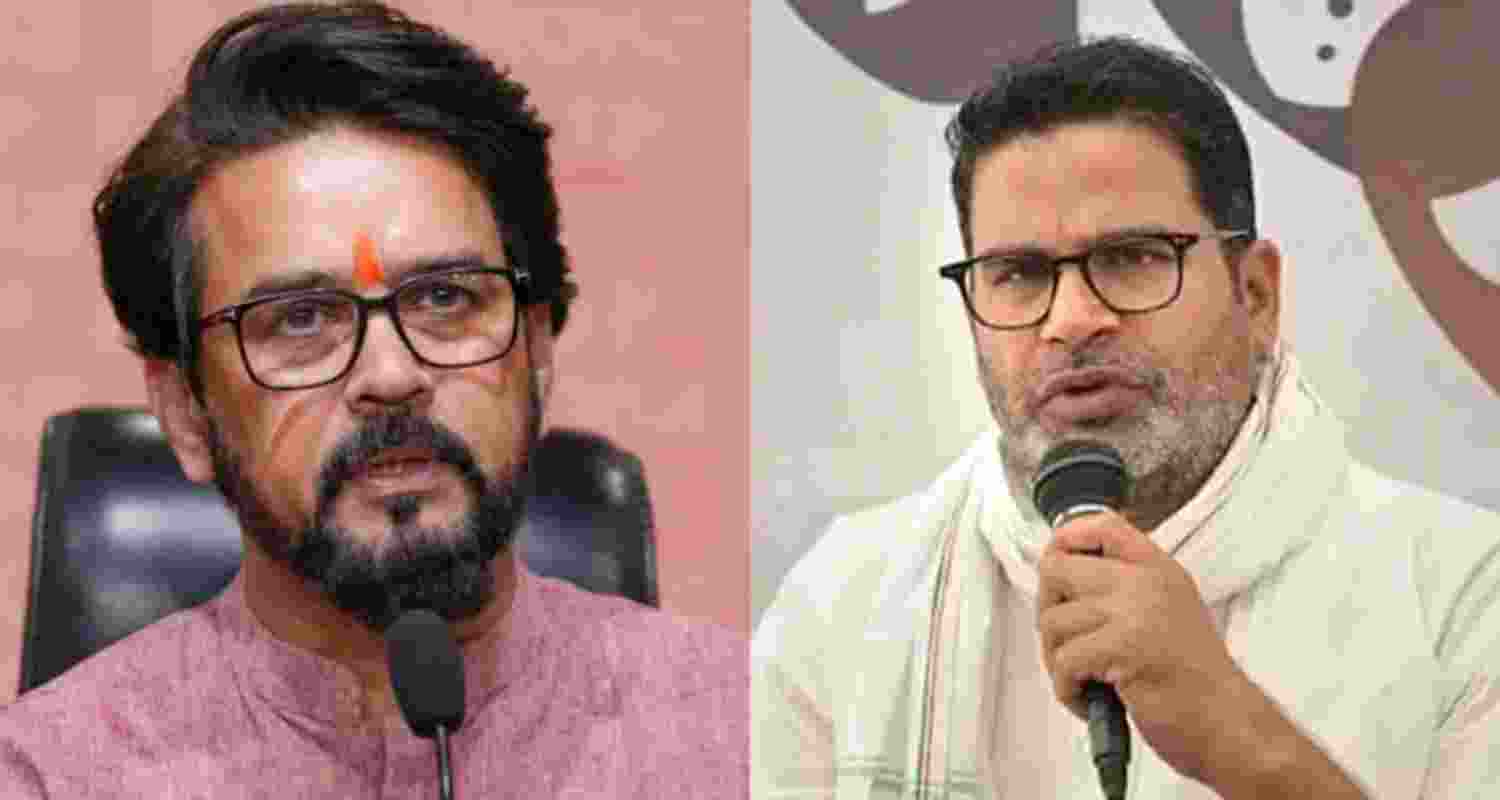 Anurag Thakur has taken a swipe at Jan Suraaj Party chief Prashant Kishor. Anurag Thakur has taken a swipe at Jan Suraaj Party chief Prashant Kishor.