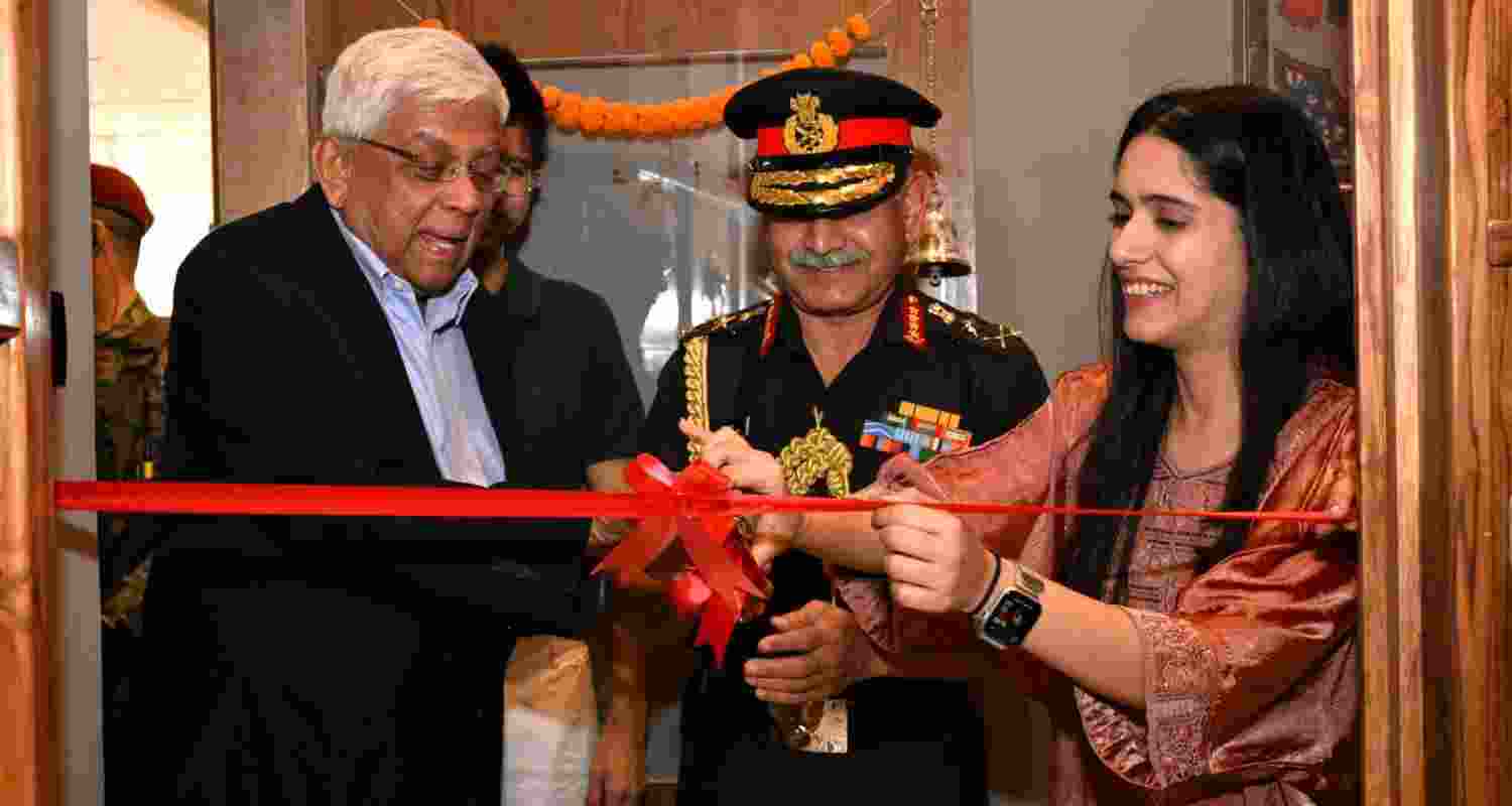 Army Chief Gen Upendra Dwivedi inaugurates IIMUN office, shares leadership lessons, and signs MoU to boost peacekeeping training cooperation. Army Chief Gen Upendra Dwivedi inaugurates IIMUN office, shares leadership lessons, and signs MoU to boost peacekeeping training cooperation.
