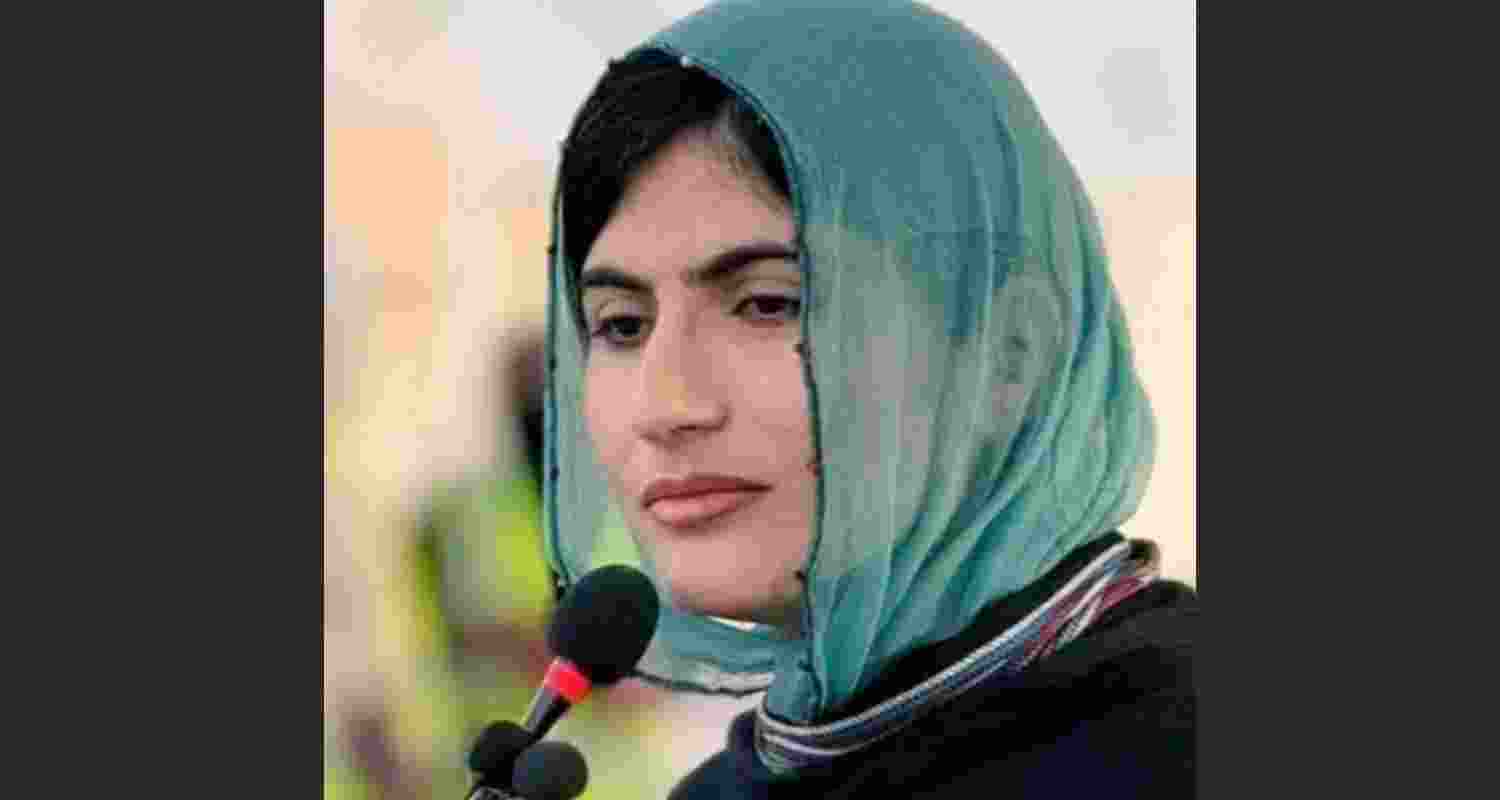 Baloch activist Sammi Deen Baloch Baloch activist Sammi Deen Baloch