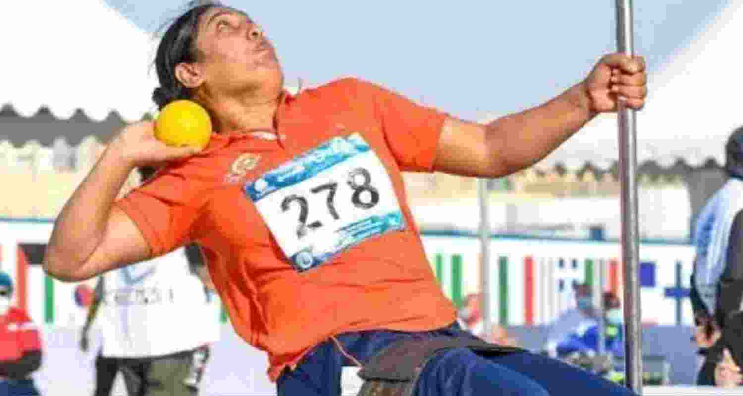 India’s Bhagyashree Jadhav. India’s Bhagyashree Jadhav.