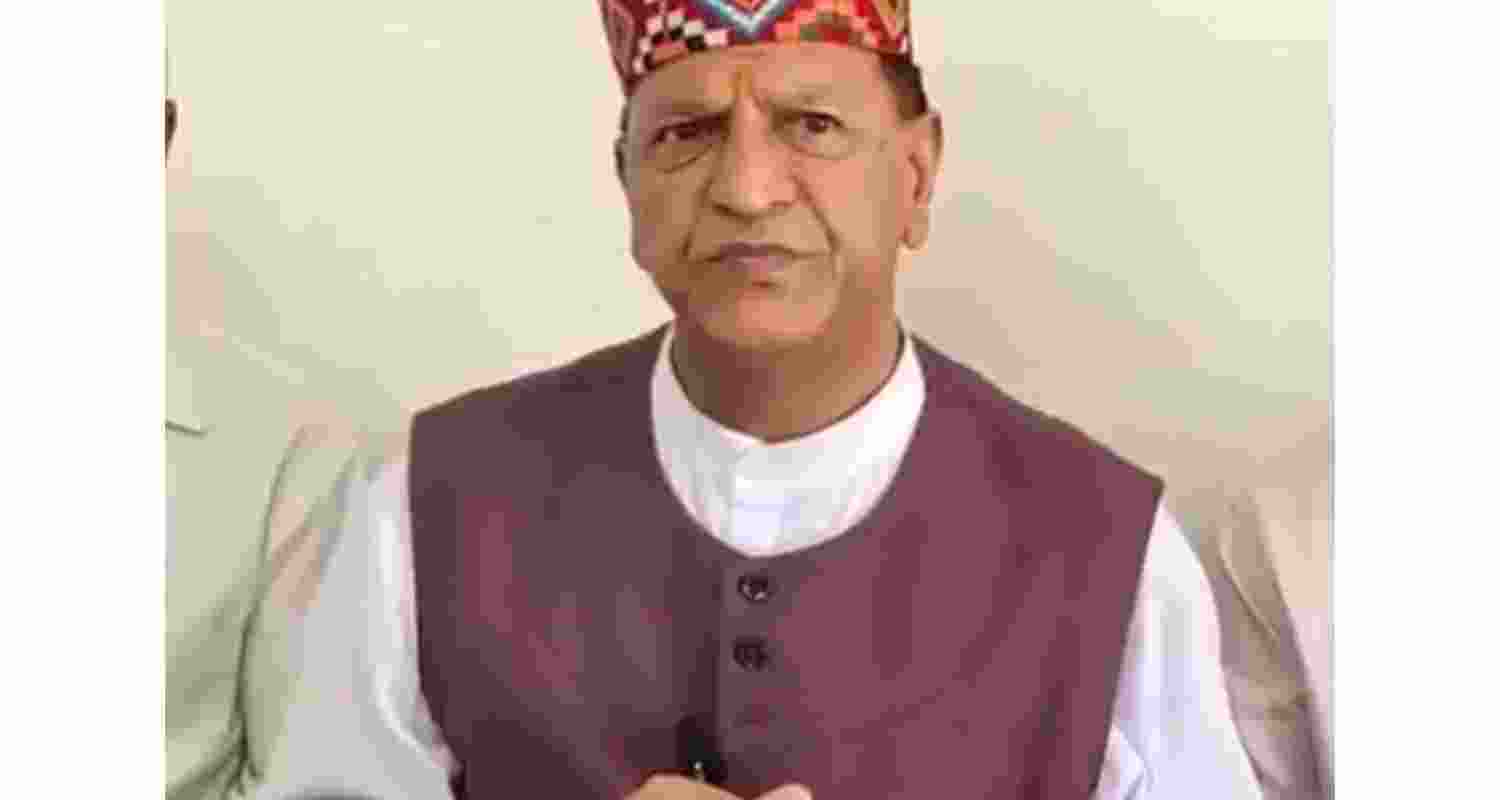 BJP Himachal Pradesh president Rajiv Bindal BJP Himachal Pradesh president Rajiv Bindal