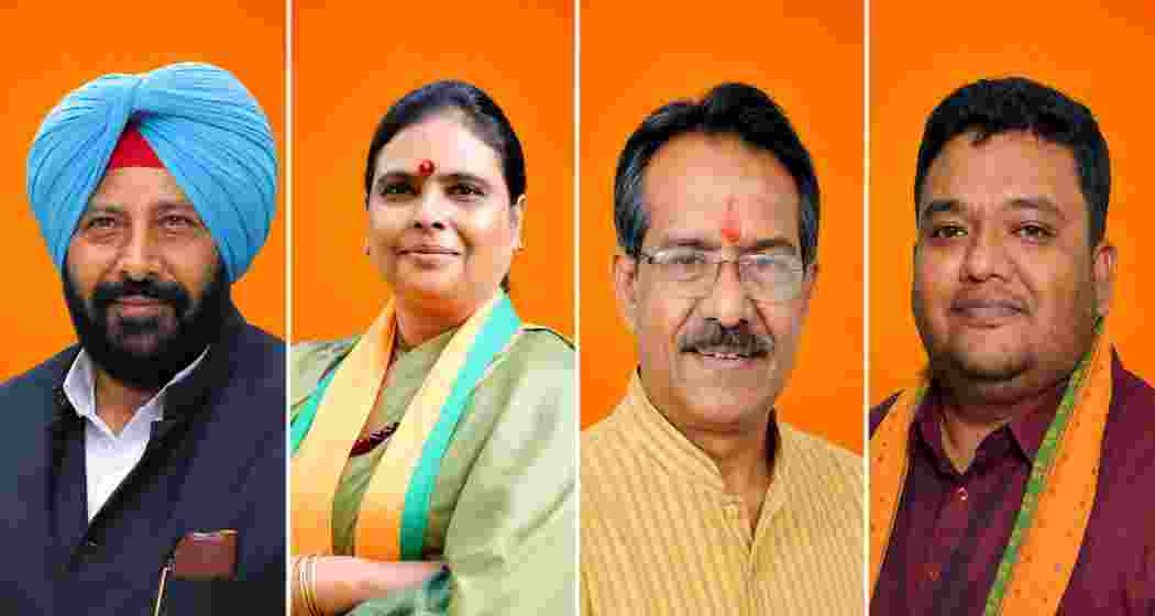 Newly appointed BJP state unit chiefs for Punjab, Delhi, Haryana and Tripura after the party announced a major organisational reshuffle on Thursday. Newly appointed BJP state unit chiefs for Punjab, Delhi, Haryana and Tripura after the party announced a major organisational reshuffle on Thursday.