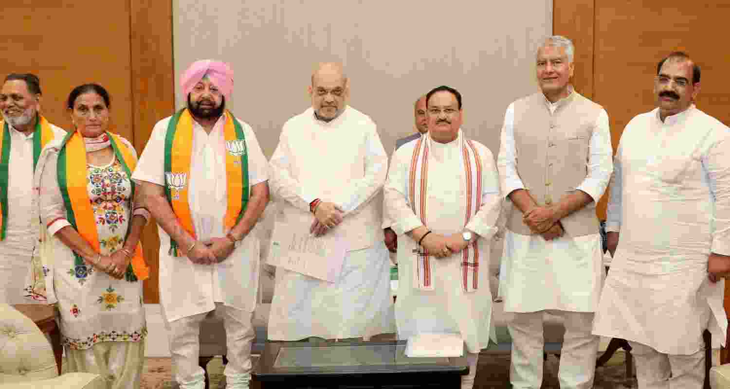 BJP banking on a five-cornered contest in Punjab BJP banking on a five-cornered contest in Punjab