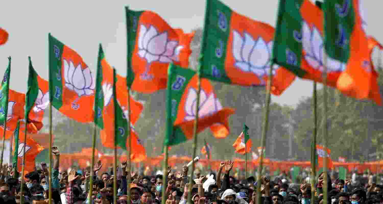 RS poll: BJP toils to retain one seat in Jharkhand RS poll: BJP toils to retain one seat in Jharkhand