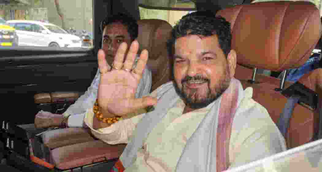 Former BJP MP and ex-Wrestling Federation of India (WFI) chief Brij Bhushan Sharan Singh. Former BJP MP and ex-Wrestling Federation of India (WFI) chief Brij Bhushan Sharan Singh.