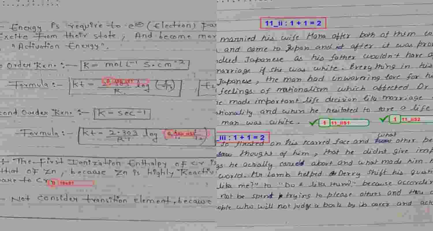 CBSE admits 2 Class 12 students marked on wrong answer sheets CBSE admits 2 Class 12 students marked on wrong answer sheets