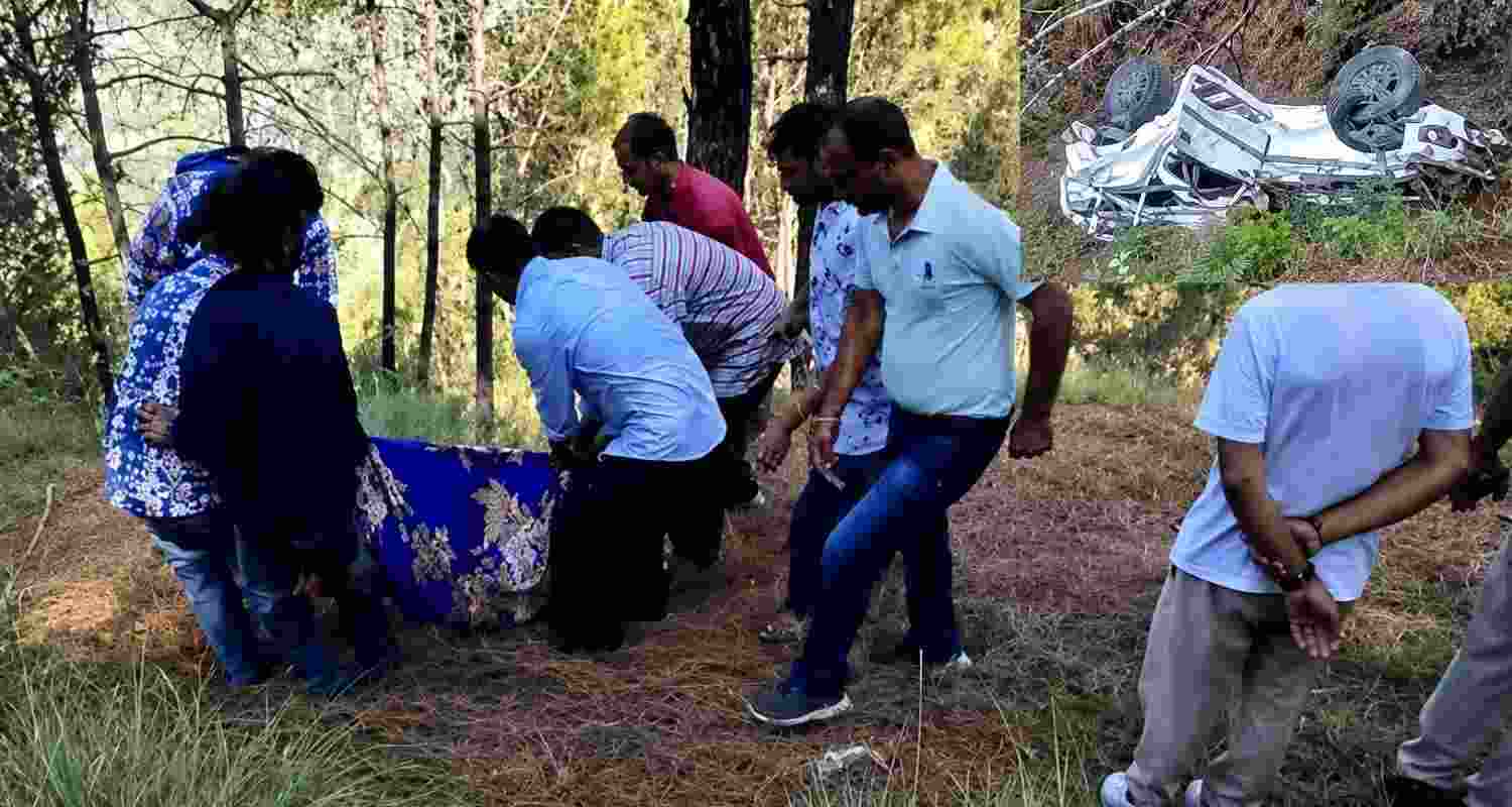 Seven people were killed after an SUV plunged into a gorge in Himachal Pradesh's Chamba district while returning from a religious ceremony. Seven people were killed after an SUV plunged into a gorge in Himachal Pradesh's Chamba district while returning from a religious ceremony.