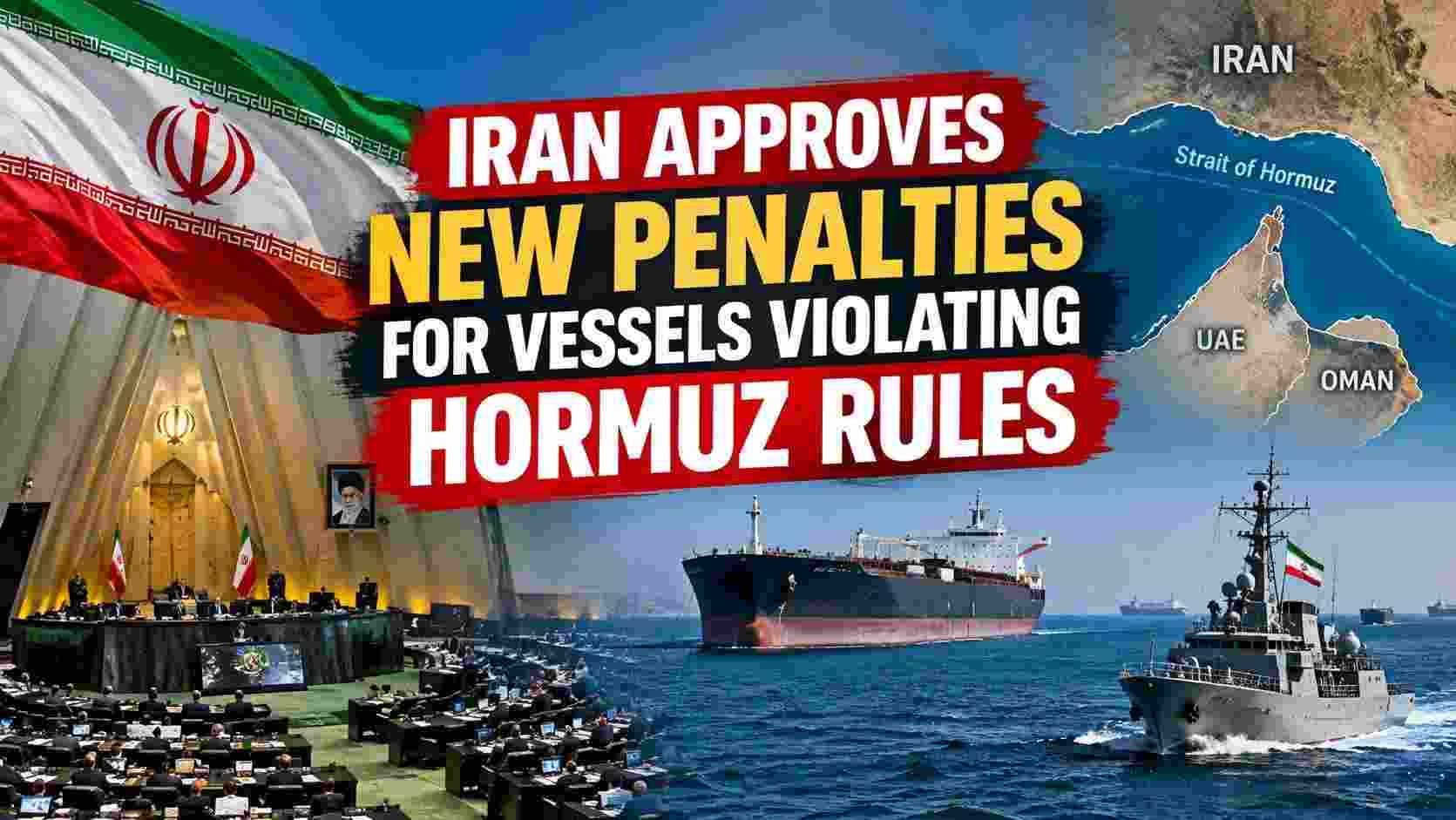 Iran Penalties for Vessels Violating Hormuz Iran Penalties for Vessels Violating Hormuz