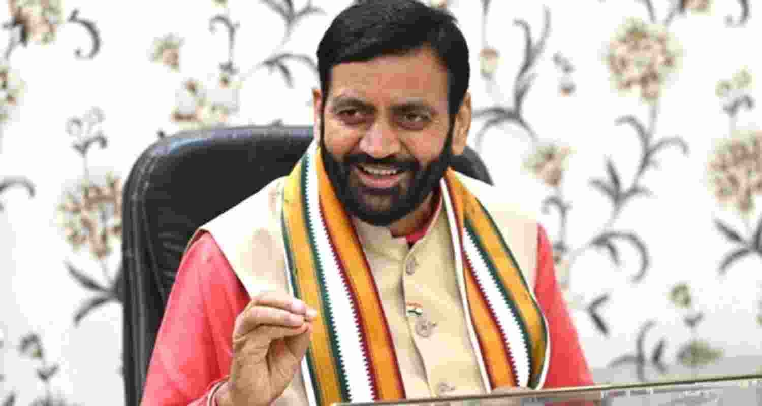 Chief Minister Nayab Singh Saini. Chief Minister Nayab Singh Saini.