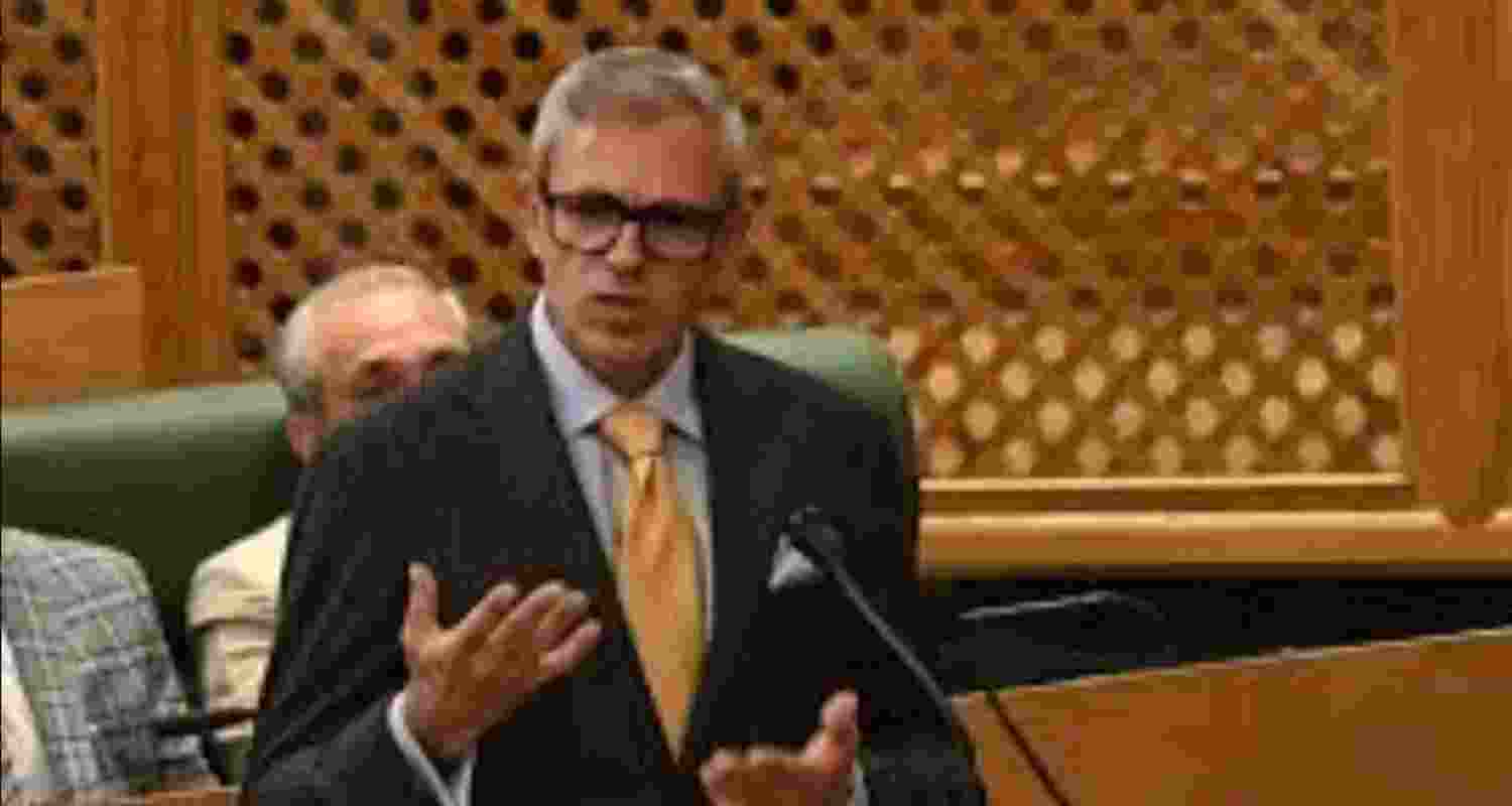 Chief Minister Omar Abdullah. Chief Minister Omar Abdullah.