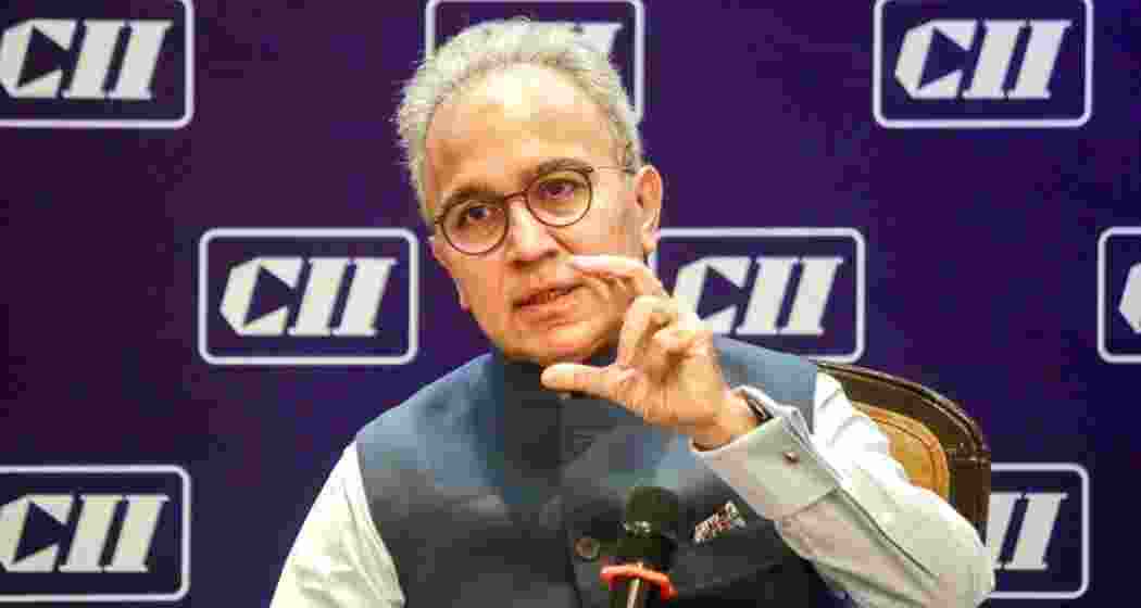 A file photo of CII President Rajiv Memani. A file photo of CII President Rajiv Memani.