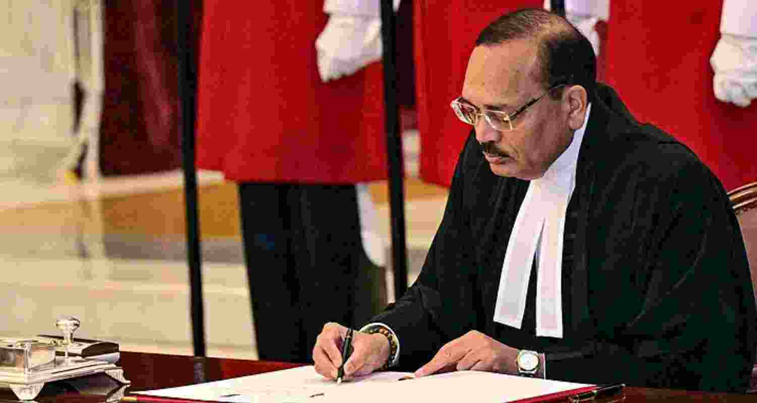CJI Surya Kant says High Courts nationwide have been asked to conduct online hearings amid efforts to reduce costs during the West Asia crisis. CJI Surya Kant says High Courts nationwide have been asked to conduct online hearings amid efforts to reduce costs during the West Asia crisis.
