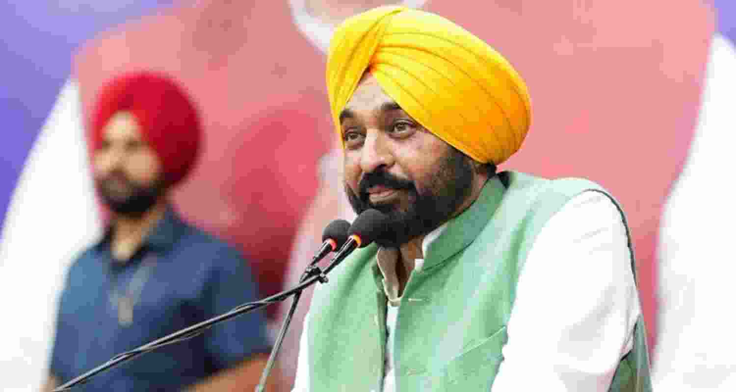 Punjab Chief Minister Bhagwant Singh Mann. Punjab Chief Minister Bhagwant Singh Mann.