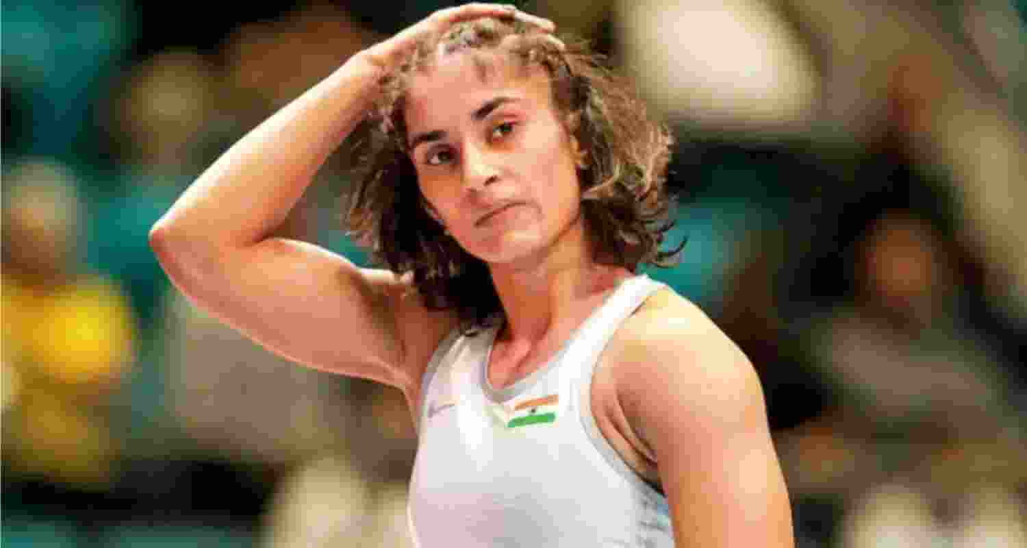 Olympian wrestler Vinesh Phogat. Olympian wrestler Vinesh Phogat.