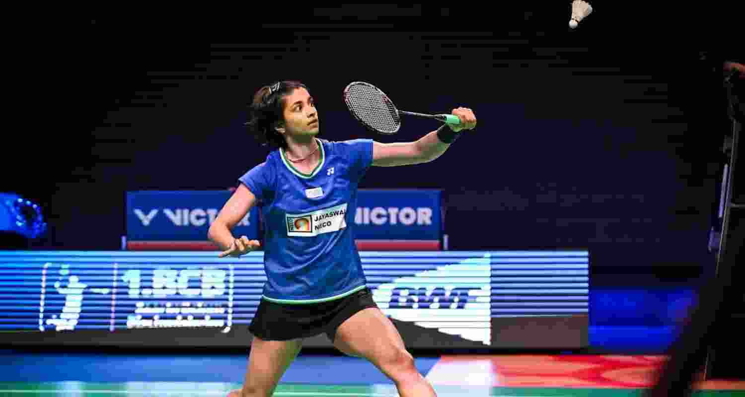 Malvika Bansod, who is on a comeback trail after recovering from an anterior cruciate ligament injury that required surgery, fought back strongly to beat Germany’s World No. 52 Yvonne Li. Malvika Bansod, who is on a comeback trail after recovering from an anterior cruciate ligament injury that required surgery, fought back strongly to beat Germany’s World No. 52 Yvonne Li.