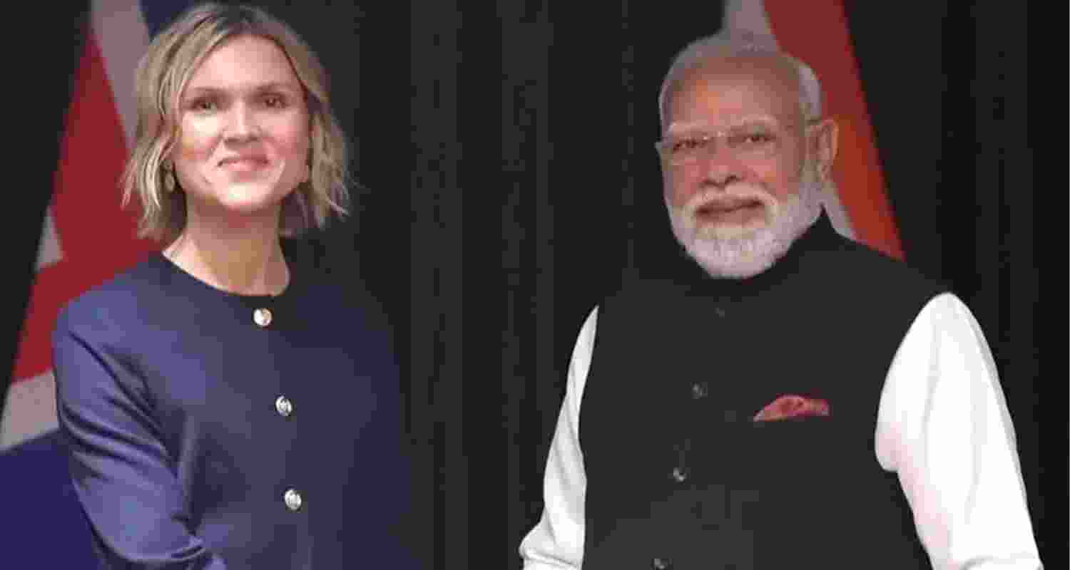 Prime Minister Narendra Modi with Iceland Prime Minister Kristrun Mjoll Frostadottir ahead of the third India-Nordic Summit in Oslo, Norway, on Tuesday. Prime Minister Narendra Modi with Iceland Prime Minister Kristrun Mjoll Frostadottir ahead of the third India-Nordic Summit in Oslo, Norway, on Tuesday.