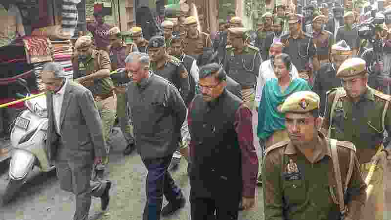 Sambhal violence: Judicial commission inspects clashes site Sambhal violence: Judicial commission inspects clashes site