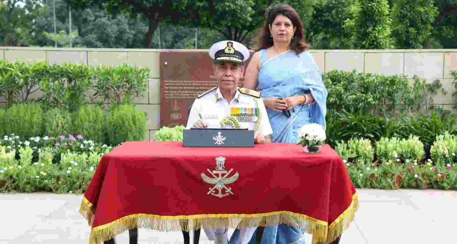 Vice Admiral AN Pramod assumed charge as Deputy Chief of Naval Staff, succeeding Vice Admiral Tarun Sobti after a distinguished naval career. Vice Admiral AN Pramod assumed charge as Deputy Chief of Naval Staff, succeeding Vice Admiral Tarun Sobti after a distinguished naval career.