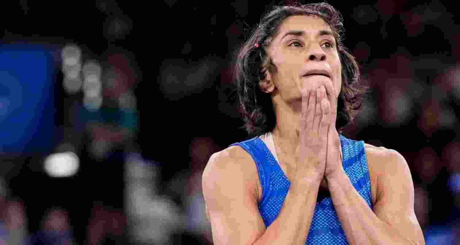 Wrestler Vinesh Phogat. Wrestler Vinesh Phogat.