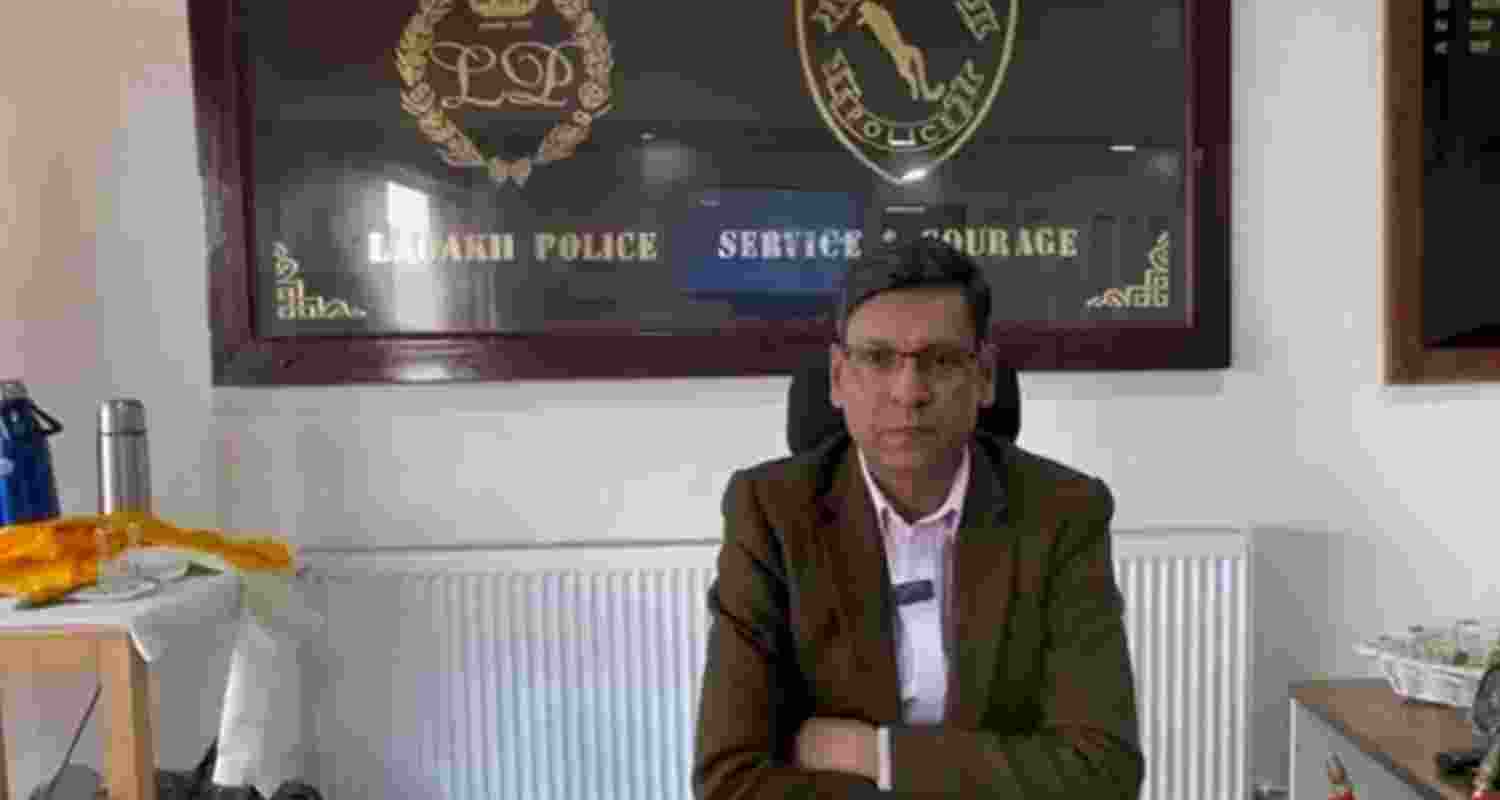 Ladakh Director General of Police Mukesh Singh Ladakh Director General of Police Mukesh Singh