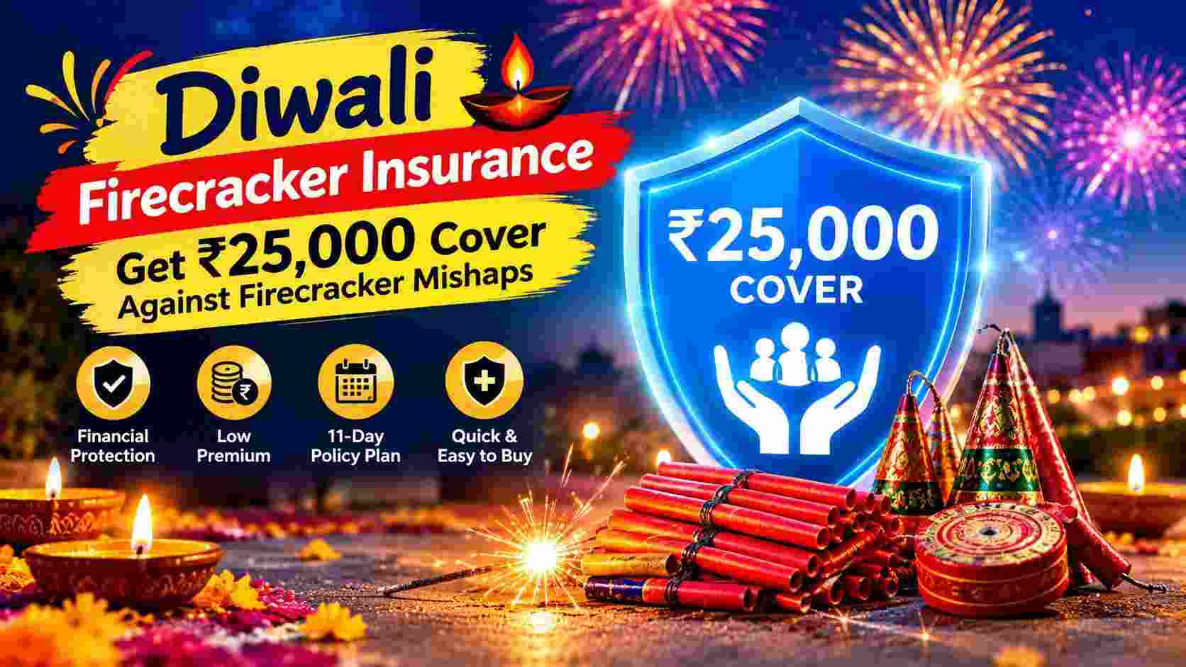 Diwali firecracker insurance Diwali firecracker insurance