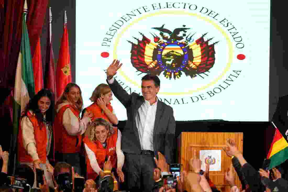 Rodrigo Paz Wins Bolivia Vote Ending MAS Dominance. Rodrigo Paz Wins Bolivia Vote Ending MAS Dominance.