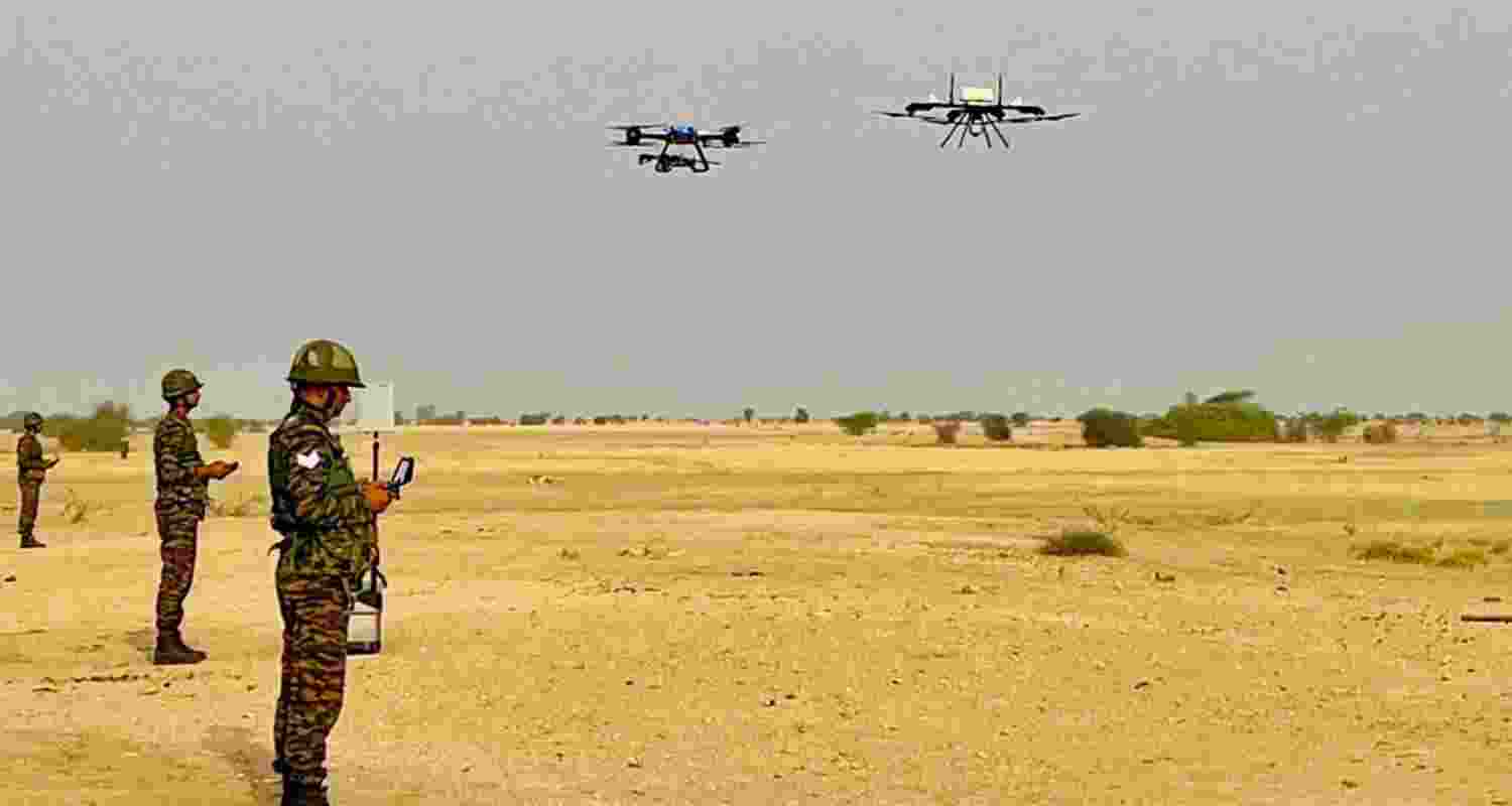Indian Army Soldiers to be trained in drone operations by 2027 Indian Army Soldiers to be trained in drone operations by 2027