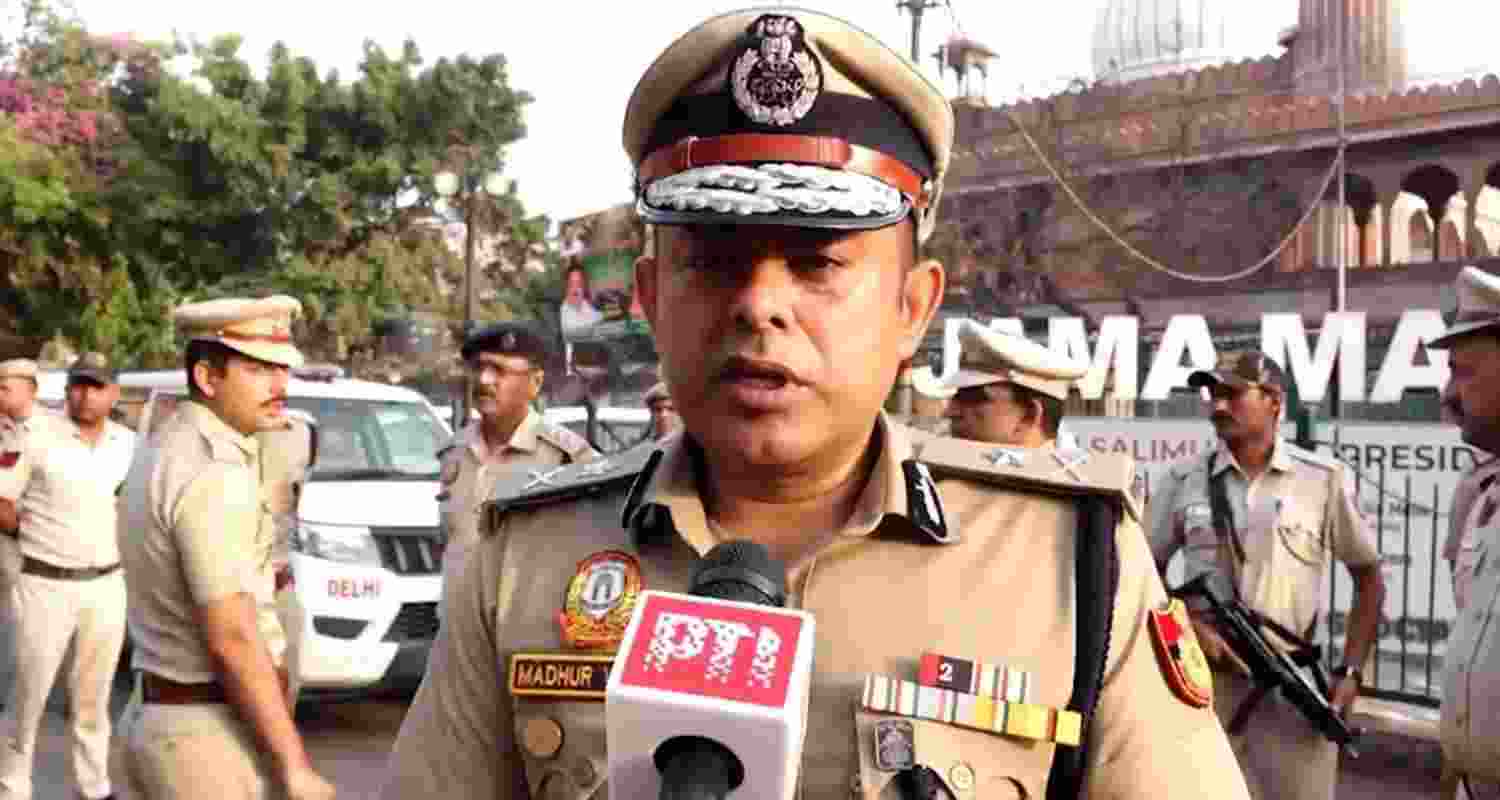 Delhi Police Joint CP Madhur Verma. Delhi Police Joint CP Madhur Verma.