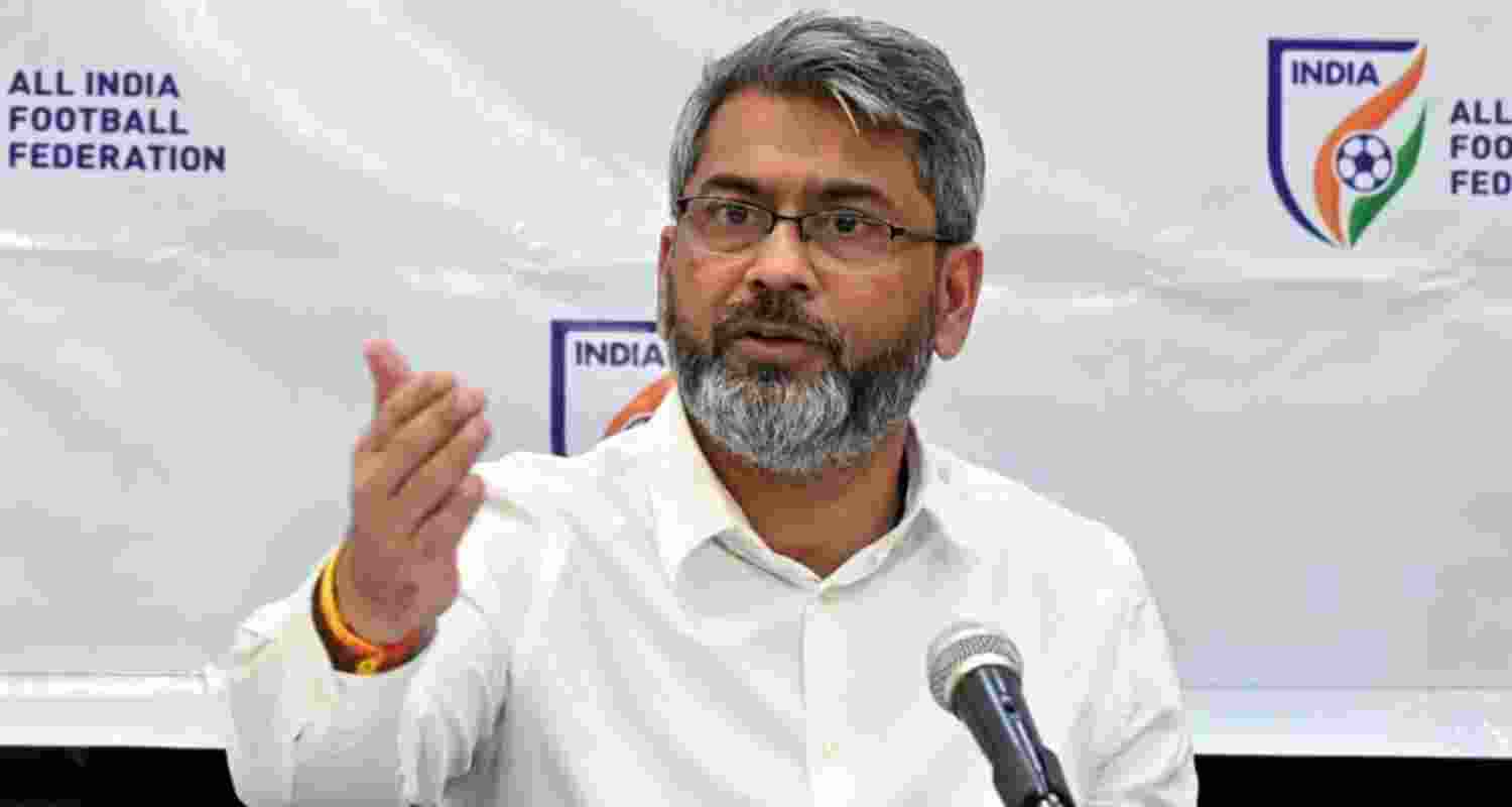 All India Football Federation (AIFF) president Kalyan Chaubey. All India Football Federation (AIFF) president Kalyan Chaubey.