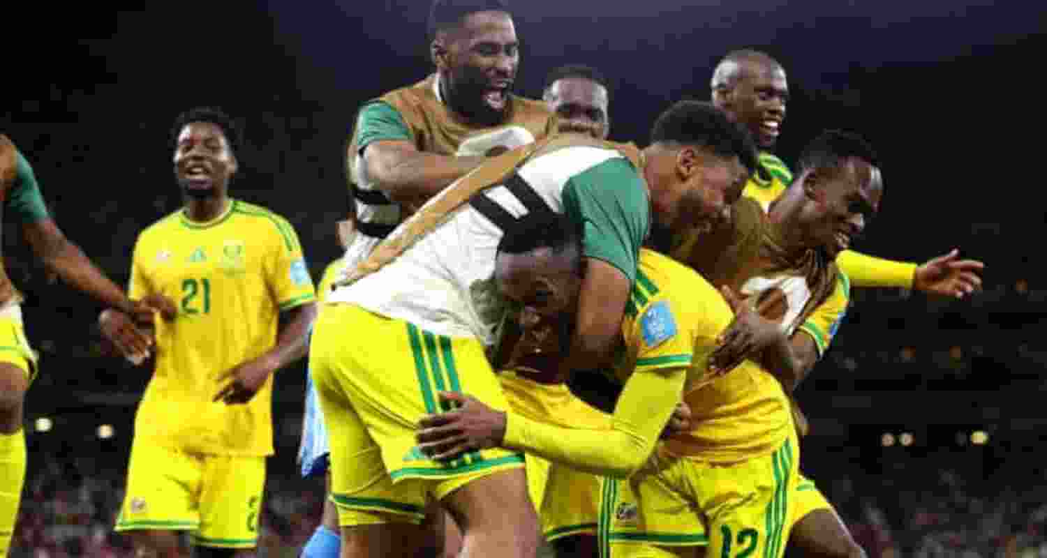 South Africa stunned South Korea 1-0 to reach the FIFA World Cup knockout stage for the first time and set up a last-16 clash with Canada. South Africa stunned South Korea 1-0 to reach the FIFA World Cup knockout stage for the first time and set up a last-16 clash with Canada.