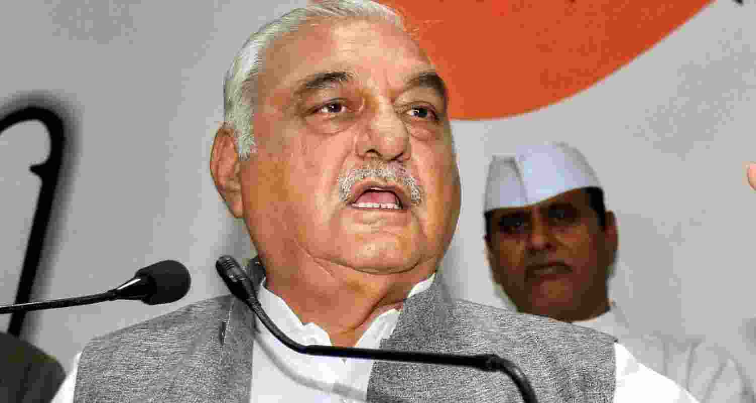 Former chief minister and Leader of the Opposition Bhupinder Singh Hooda . Former chief minister and Leader of the Opposition Bhupinder Singh Hooda .