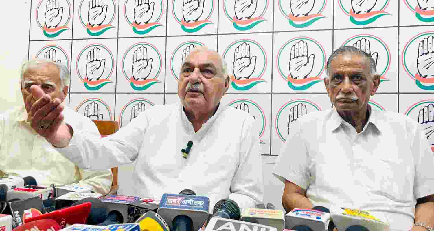 Former Chief Minister Bhupinder Singh Hooda. Former Chief Minister Bhupinder Singh Hooda.