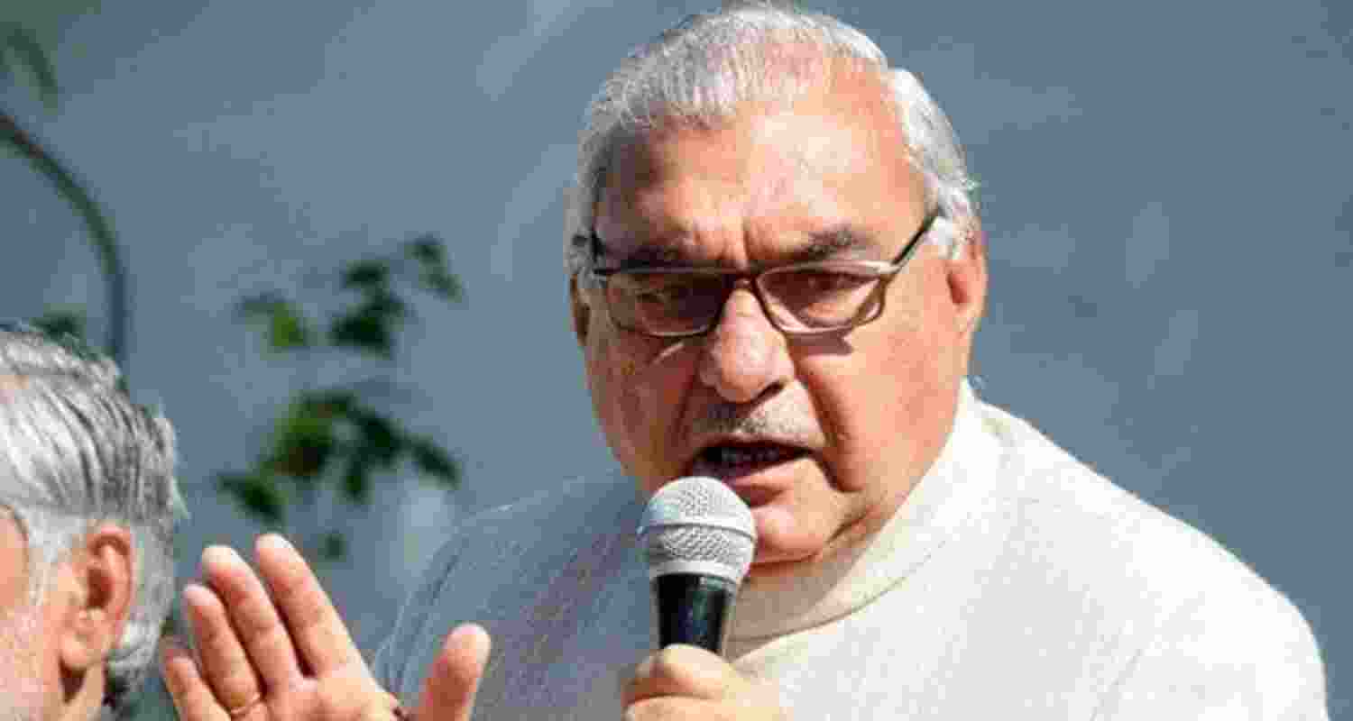 Former Haryana chief minister Bhupinder Singh Hooda .j Former Haryana chief minister Bhupinder Singh Hooda .j