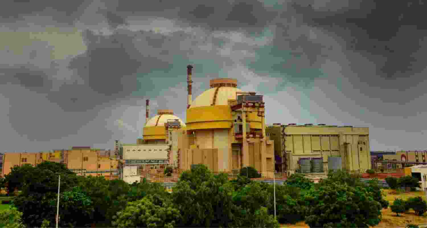 A file photograph of India’s largest nuclear power plant in Kudankulam, Tamil Nadu. A file photograph of India’s largest nuclear power plant in Kudankulam, Tamil Nadu.