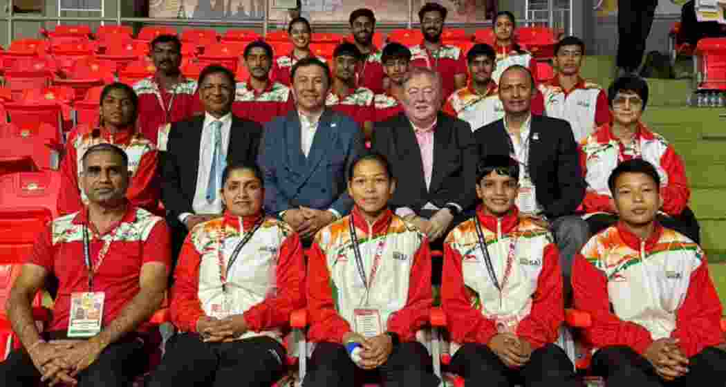 Indian contingent at World Boxing Futures Cup (BFI)
Indian contingent at World Boxing Futures Cup (BFI)