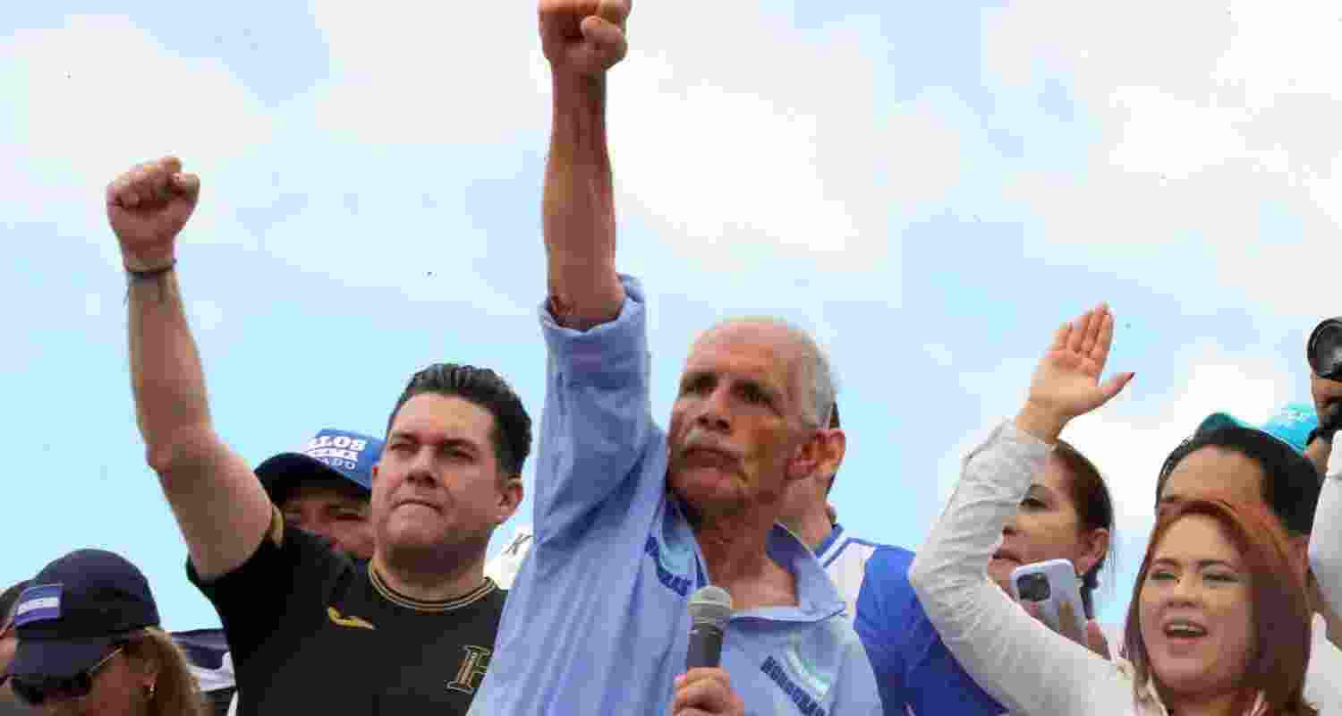 The results were announced on December 24 following a multi-week vote count in which Asfura beat his nearest rival, Salvador Nasralla The results were announced on December 24 following a multi-week vote count in which Asfura beat his nearest rival, Salvador Nasralla