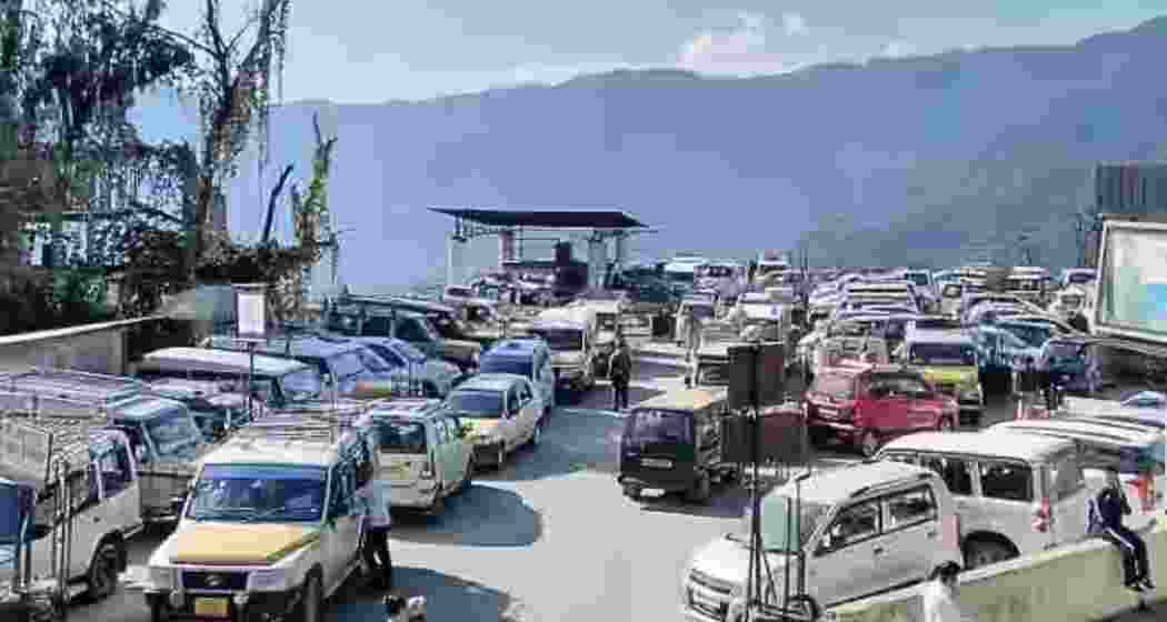 Gangtok taxi stand, where the Sikkim man allegedly boarded the vehicle before the suspected drugging and robbery incident that led to him waking up in Odisha with Rs 7 lakh missing. Gangtok taxi stand, where the Sikkim man allegedly boarded the vehicle before the suspected drugging and robbery incident that led to him waking up in Odisha with Rs 7 lakh missing.