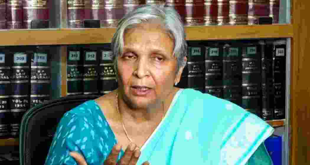 Former judge and Twisha Sharma’s mother-in-law, Giribala Singh. Former judge and Twisha Sharma’s mother-in-law, Giribala Singh.